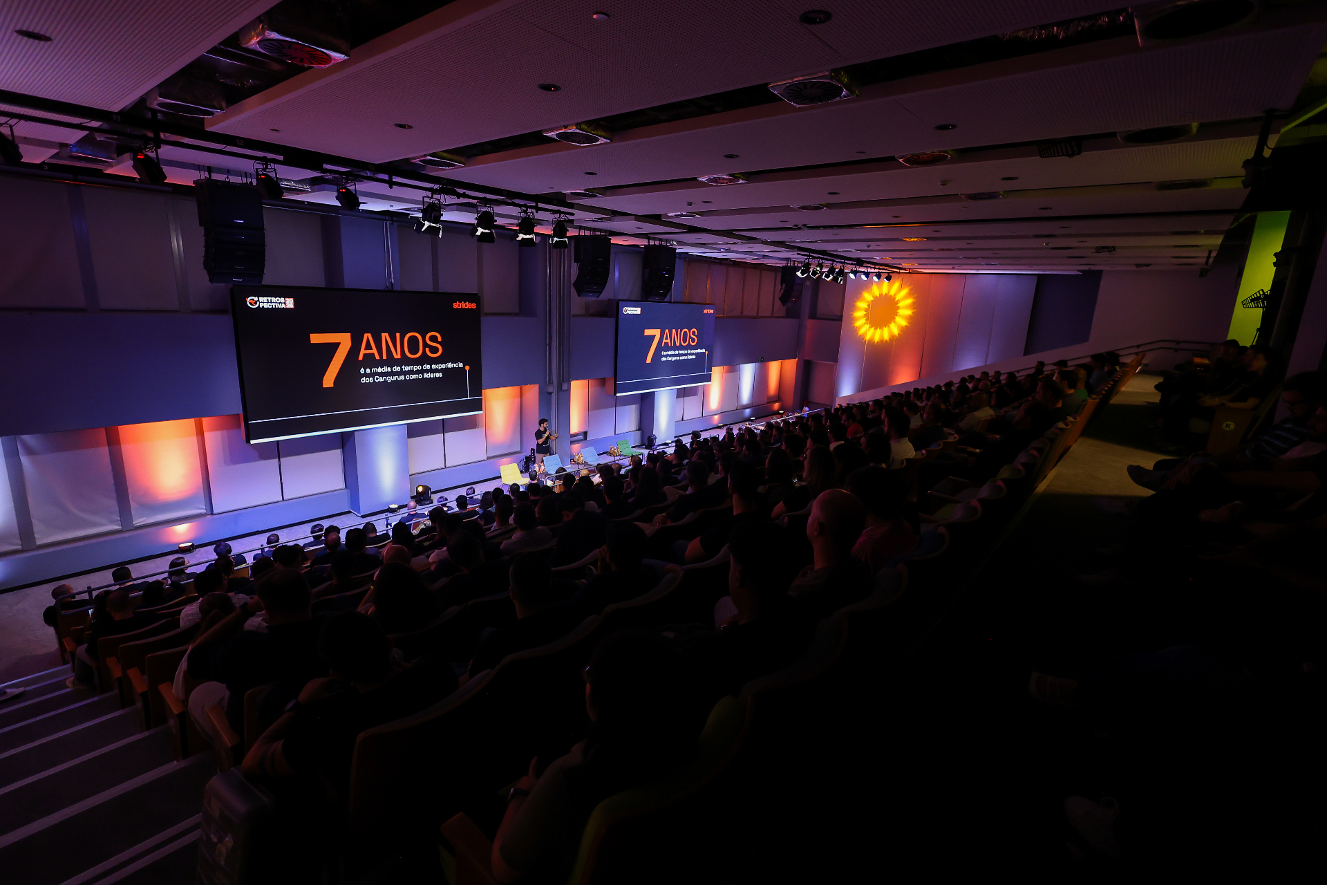 Evento presencial da comunidade Strides