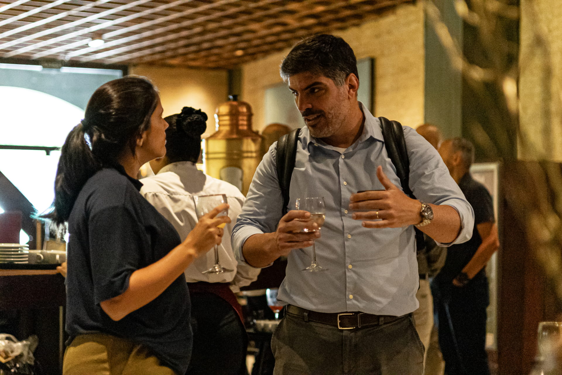 Encontro presencial entre membros da Comunidade